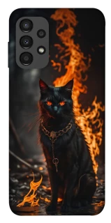 Чохол на Samsung Galaxy A13 4G Вогняний кіт фото 1 з 1