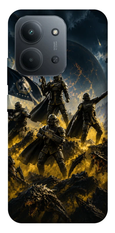 Чехол на Xiaomi Redmi 15C (EU) HELLDIVERS фото 1 из 1