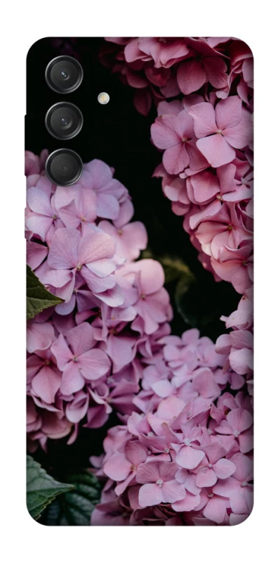 Чохол на Samsung Galaxy M55 Рожеві гартензії фото 1 з 1