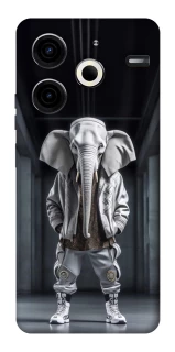 Чехол на TECNO Pova 6 Neo (LI6) Слон v2 фото 1 из 1