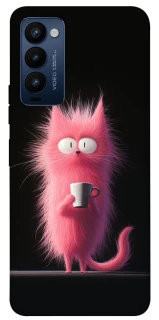 Чехол на TECNO Camon 18 Розовый котёнок фото 1 из 1