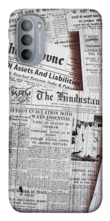 Чехол на Motorola Moto G31 Газеты фото 1 из 1