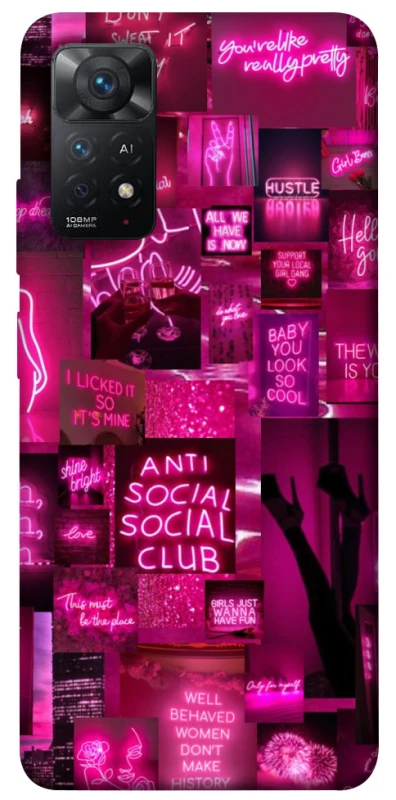 Чехол на Xiaomi Redmi Note 11 Pro 4G/5G Hot collage ver.7 фото 1 из 1