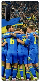 Чехол на Samsung Galaxy Note 10 Plus Сборная Украины v3 фото 1 из 1