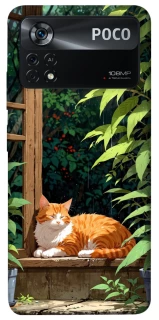 Чохол на Xiaomi Poco X4 Pro 5G red cat фото 1 з 1