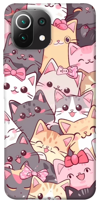 Чохол на Xiaomi Mi 11 Lite Cute Cat фото 1 з 1