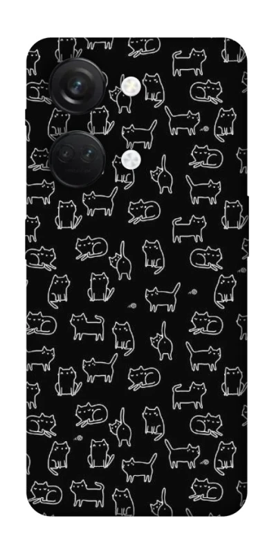 Чохол на OnePlus Nord 3 Black Cats фото 1 з 1