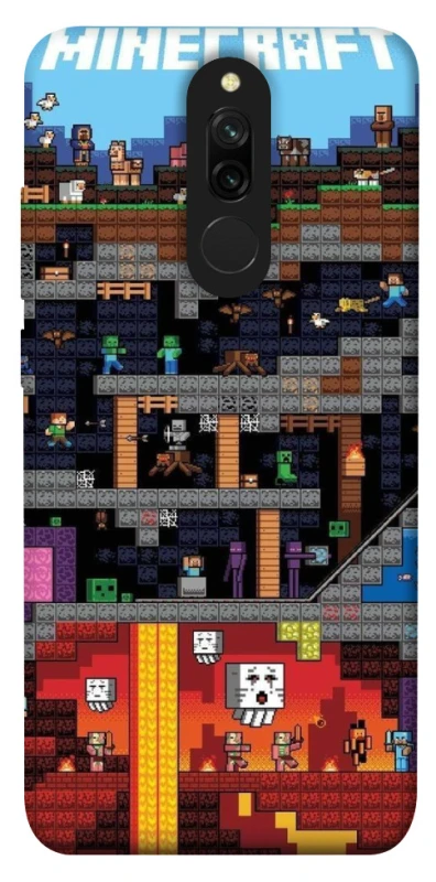 Чохол на Xiaomi Redmi 8 Minecraft фото 1 з 1