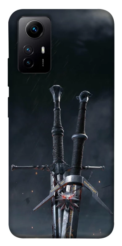 Чехол на Xiaomi Redmi Note 12S Мечи Ведьмака фото 1 из 1