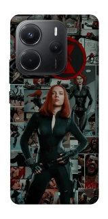 Чохол на Xiaomi Redmi Note 14 4G (Int. version) Black Widow фото 1 з 1