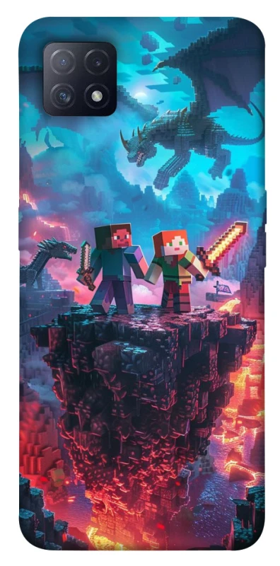 Чохол на Oppo A72 5G / A73 5G Minecraft v3 фото 1 з 1