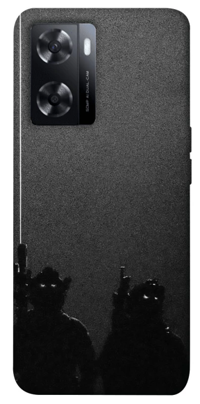 Чехол на Oppo A77s Night operations фото 1 из 1