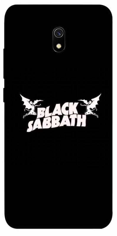 Чохол на Xiaomi Redmi 8a Black Sabbath logo ver.2 фото 1 з 1