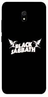 Чехол на Xiaomi Redmi 8a Black Sabbath logo ver.2 фото 1 из 1