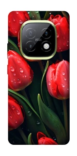 Чохол на Realme Narzo 70 Turbo Червоні тюльпани фото 1 Чохол на Realme Narzo 70 Turbo Червоні тюльпани фото 1 з 1