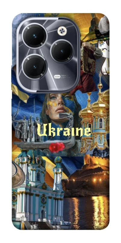 Чохол на Infinix Hot 40 Ukraine style ver.3 фото 1 з 1