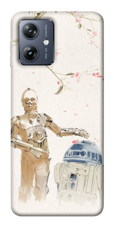 Чохол на Motorola Moto G54 Star Wars robots фото 1 з 1