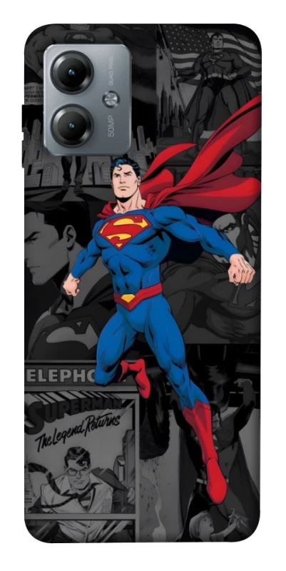 Чохол на Motorola Moto G14 superman comics фото 1 з 1