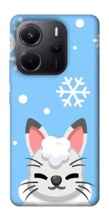 Чохол на Xiaomi Redmi Note 14 4G (Europe version) Adopt Me Snow Kitty Smile фото 1 з 1