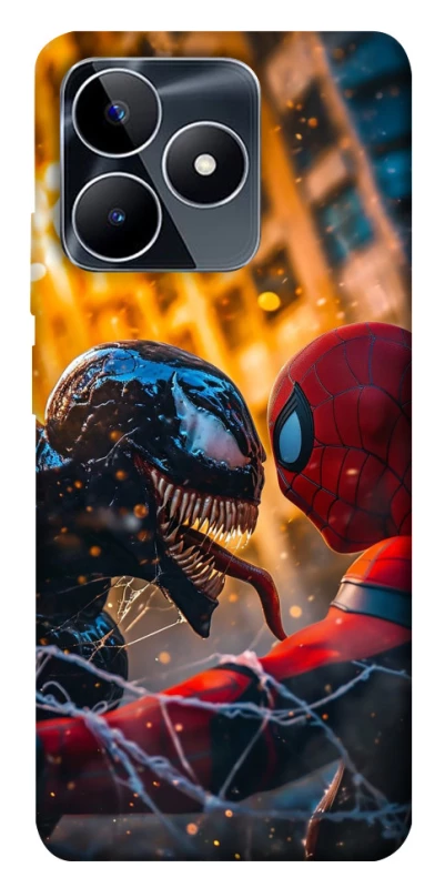 Чохол на Realme C53 Venom vs Spiderman фото 1 з 1