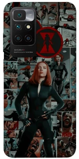 Чохол на Xiaomi Redmi 10 Black Widow фото 1 з 1