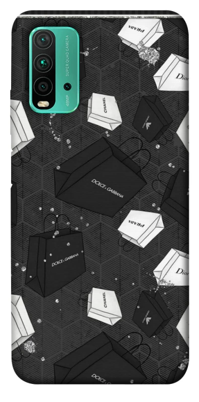 Чохол на Xiaomi Redmi Note 9 4G / Redmi 9 Power Fashion collage ver.3 фото 1 з 1