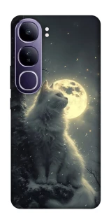 Чохол на Vivo Y300 Кіт під місяцем фото 1 з 1