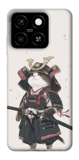 Чохол на ZTE Blade A55 4G Samurai Cat Warrior фото 1 з 1