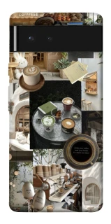 Чехол на Google Pixel 6 Coffee collage ver.4 фото 1 из 1