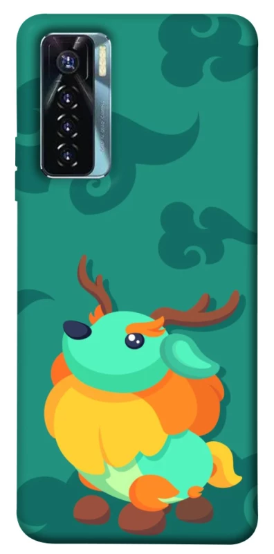 Чехол на TECNO Camon 17 Pro Fantasy deer creature фото 1 из 1