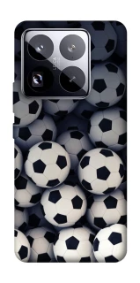 Чехол на Xiaomi 15 Pro Футбольные мячи фото 1 из 1