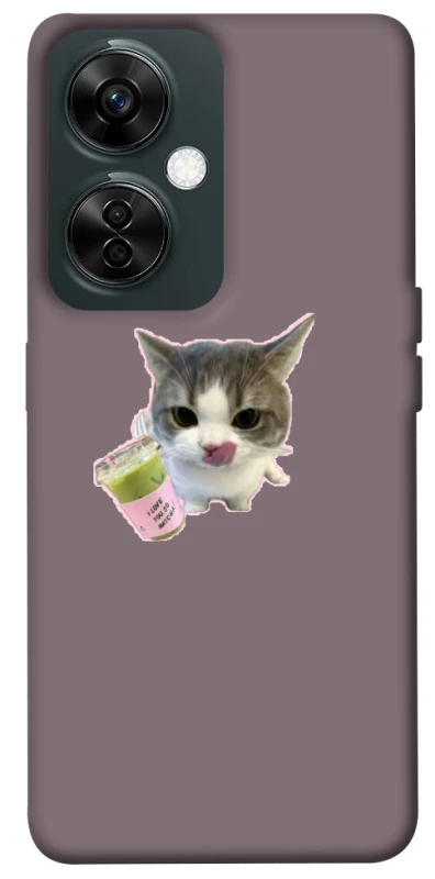 Чохол на OnePlus Nord CE 3 Lite cat matcha фото 1 з 1