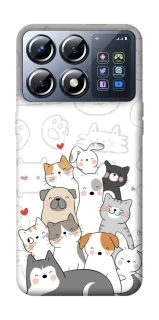 Чехол на Xiaomi POCO X8 Pro Funny Pets фото 1 из 1