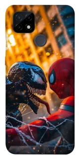 Чехол на Realme C21 Venom vs Spiderman фото 1 из 1