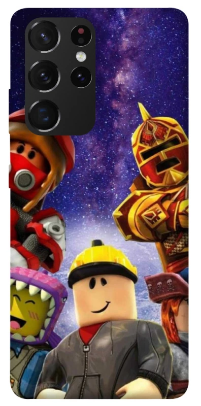 Чохол на Samsung Galaxy S21 Ultra Roblox galaxy warriors фото 1 з 1
