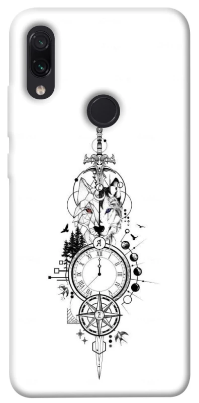 Чехол на Xiaomi Redmi Note 7 / Note 7 Pro / Note 7s Tattoo ver.8 фото 1 из 1
