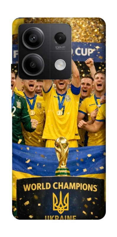 Чохол на Xiaomi Redmi Note 13 5G UA-Football ver.5 фото 1 з 1