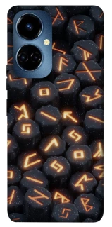 Чехол на TECNO Camon 19 Pro Огненые руны фото 1 из 1