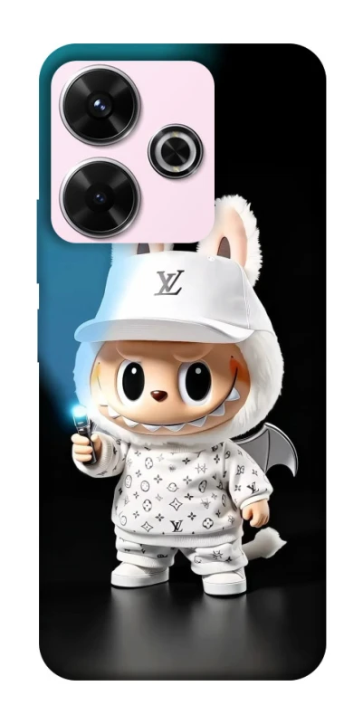 Чохол на Xiaomi Redmi 13 4G Labubu with flashlight ver.1 фото 1 з 1