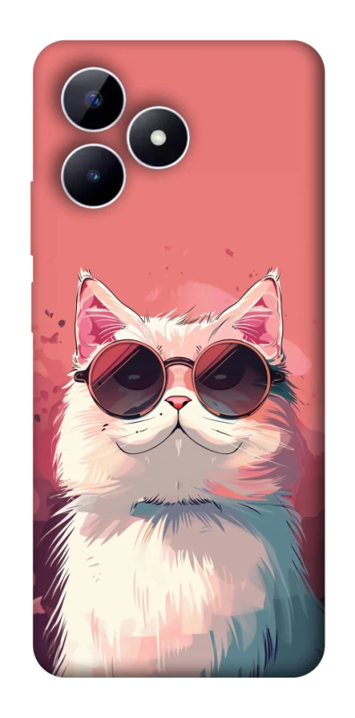 Чохол на Realme Note 50 5G Сat with glasses фото 1 з 1