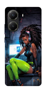 Чохол на Xiaomi Poco X6 Pro Cyber girl фото 1 з 1