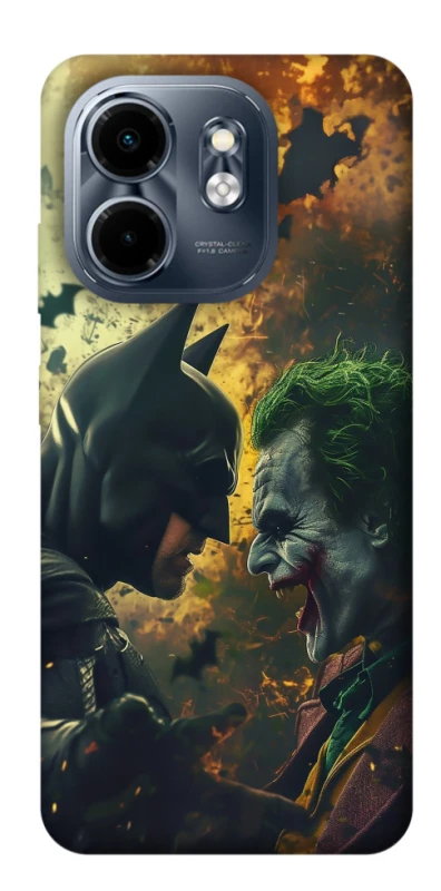 Чохол на Infinix Smart 9 4G / Hot 50i Batman and the Joker фото 1 з 1
