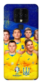 Чехол на TECNO Camon 16 SE Сбоная Украины v2 фото 1 из 1