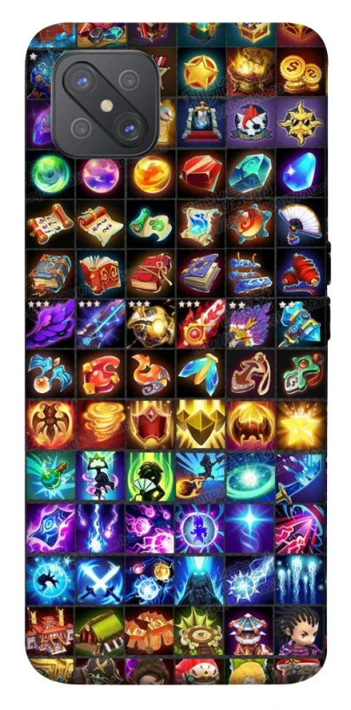 Чехол на Oppo A92s Abilities menu ver.2 фото 1 из 1