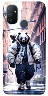 Чехол на OnePlus Nord N100 Панда курьер фото 1 из 1