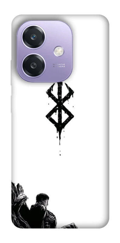 Чехол на Oppo A40m berserk white фото 1 из 1