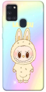 Чохол на Samsung Galaxy A21s Fluffy Rainbow Labubu фото 1 з 1