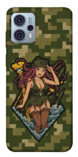 Чохол на Motorola Moto G23 Military Waifu фото 1 Чохол на Motorola Moto G23 Military Waifu фото 1 з 1