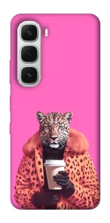 Чохол на Infinix Hot 60i Леопард з кавою фото 1 з 1