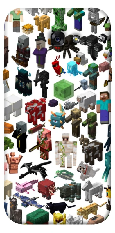 Чохол на Samsung A720 Galaxy A7 (2017) Minecraft v4 фото 1 з 1